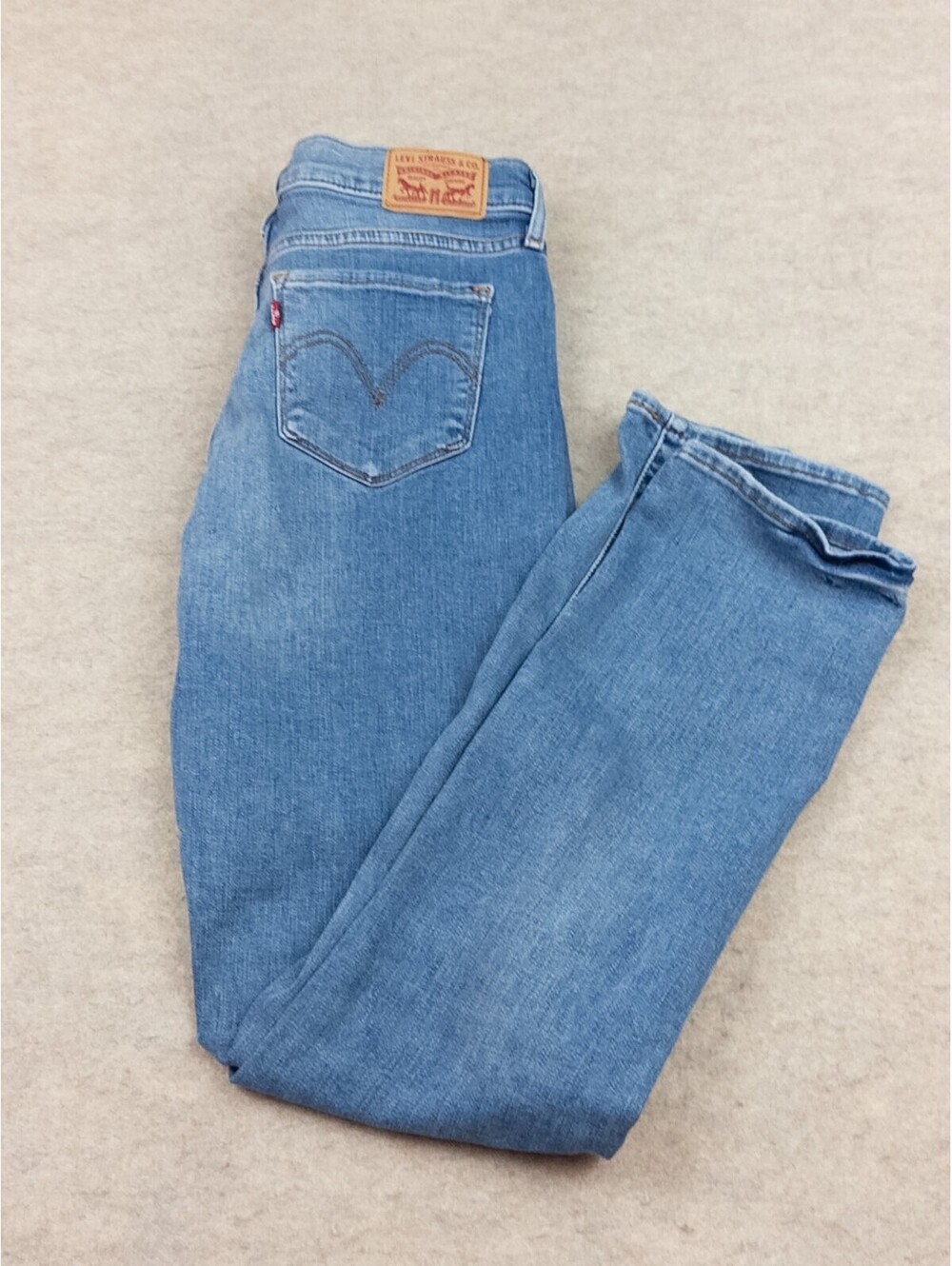 Levi's Classic Straight Blue Denim Jeans Size 4 W27 L30
